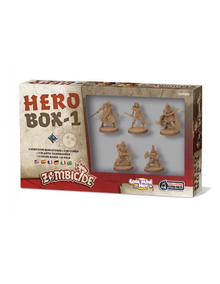 es::Zombicide: Black Plague. Hero Box 1