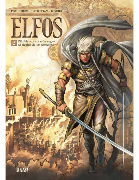 es::Elfos 02: Elfo blanco, corazón negro / El elegido de los semielfos