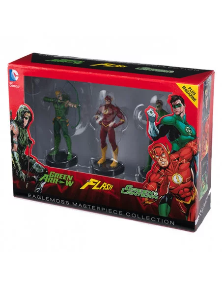 es::Flash, Green Lantern y Green Arrow Boxset Figuras Eaglemoss