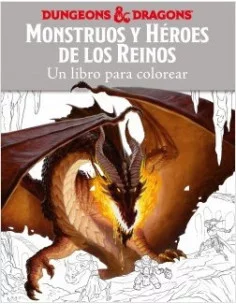 es::D&D. Monstruos y héroes de los reinos. Un libro para colorear