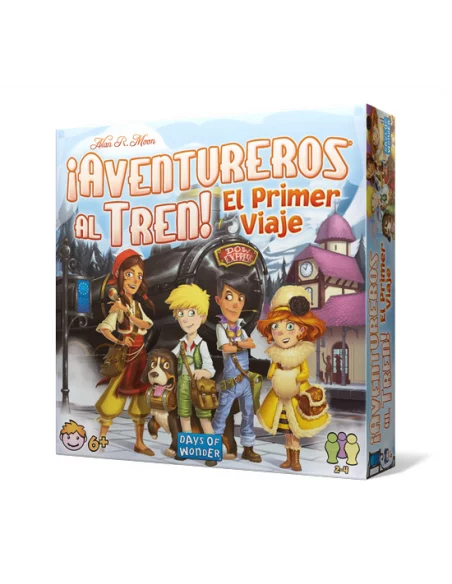 es::¡Aventureros al tren! El primer viaje - Juego de tablero