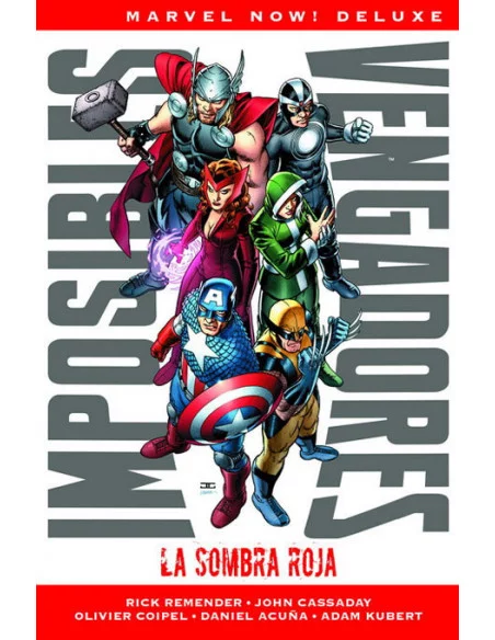 es::Imposibles Vengadores 01. La sombra roja Cómic Marvel Now! Deluxe