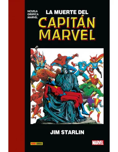 es::La muerte del Capitán Marvel Novelas Gráficas Marvel