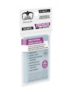 es::Ultimate Guard Premium Soft Sleeves Fundas de Cartas del Juego de Mesa Mini European 50