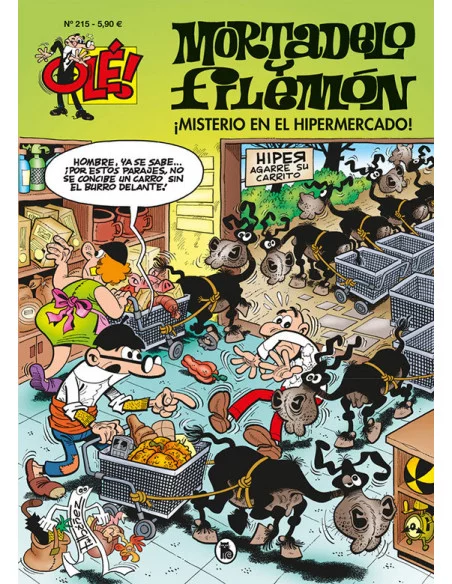 es::Olé Mortadelo 215. ¡Misterio en el hipermercado!
