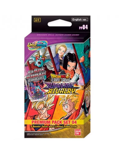 es::Dragon Ball Super Card Game Supreme Rivalry Premium Pack Set 04