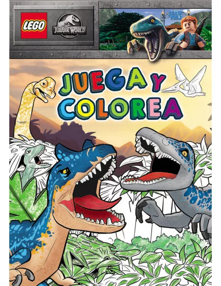 es::Jurassic World LEGO. Juega y colorea