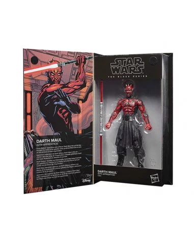 es::Star Wars Black Series Figura Darth Maul Sith Apprentice Lucasfilm 50th 15 cm-0