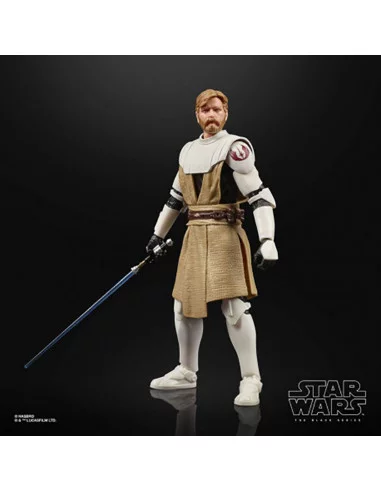 es::Star Wars Black Series Figura Obi Wan Kenobi Clone Wars Lucasfilm 50th 15 cm-0