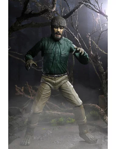 es::Universal Monsters Figura Ultimate The Wolf Man 18 cm