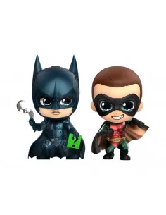 es::Batman Forever Pack de 2 Minifiguras Cosbaby Batman & Robin Hot Toys 11 cm