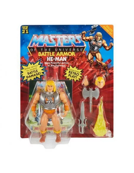 es::Masters of the Universe Origins Figura Deluxe He-Man 14 cm