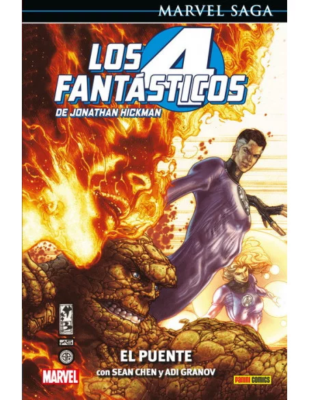 es::Marvel Saga. Los 4 Fantásticos de Jonathan Hickman 01. El Puente