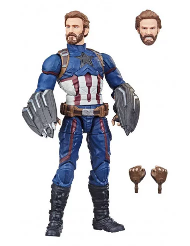 es::The Infinity Saga Marvel Legends Figura Captain America Avengers: Infinity War 15 cm