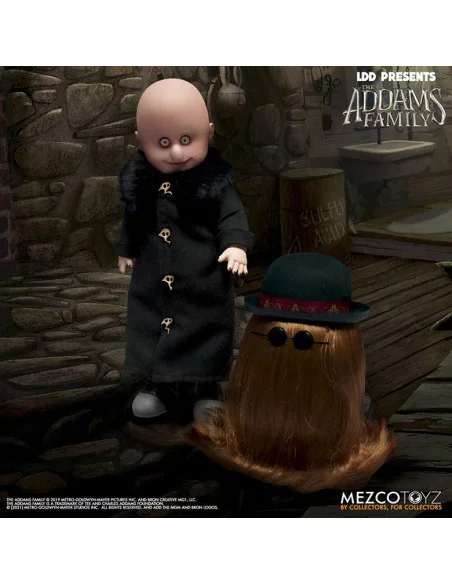 es::The Addams Family Living Dead Dolls Set de 2 Muñecas Fester & It 25 cm