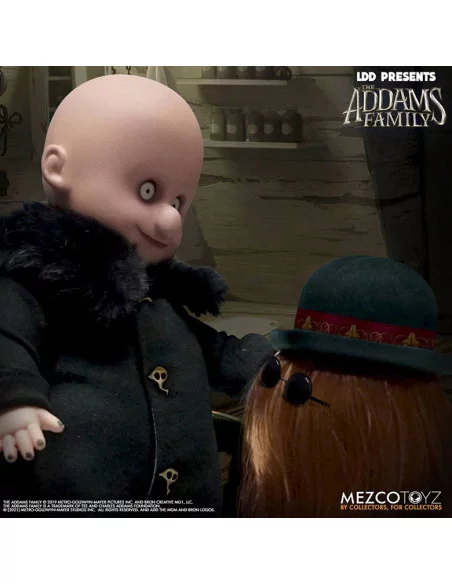 es::The Addams Family Living Dead Dolls Set de 2 Muñecas Fester & It 25 cm