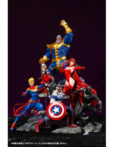 es::Marvel Universe Avengers Series Estatua PVC ARTFX+ 1/10 Thanos 28 cm.
