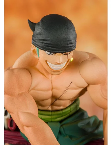 es::One Piece Estatua PVC FiguartsZERO Pirate Hunter Zoro 11 cm