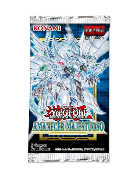 es::Yu-Gi-Oh! Amanecer Majestuoso 1 caja de 24 sobres