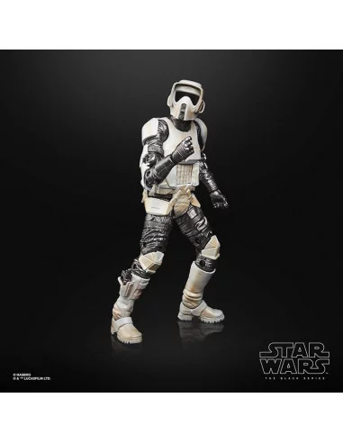 es::Star Wars The Mandalorian Black Series Carbonized Figura 2021 Scout Trooper 15 cm
