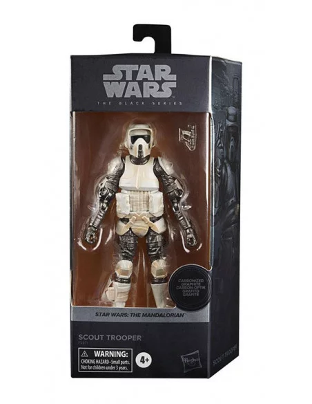 es::Star Wars The Mandalorian Black Series Carbonized Figura 2021 Scout Trooper 15 cm