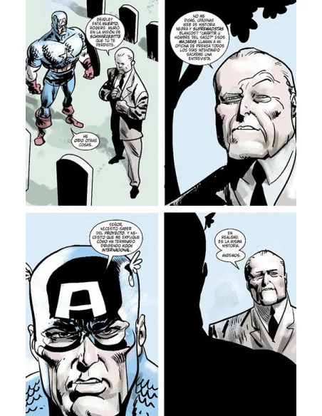 es::Capitán América. La Verdad: Rojo, Blanco y Negro Cómic 100% Marvel HC