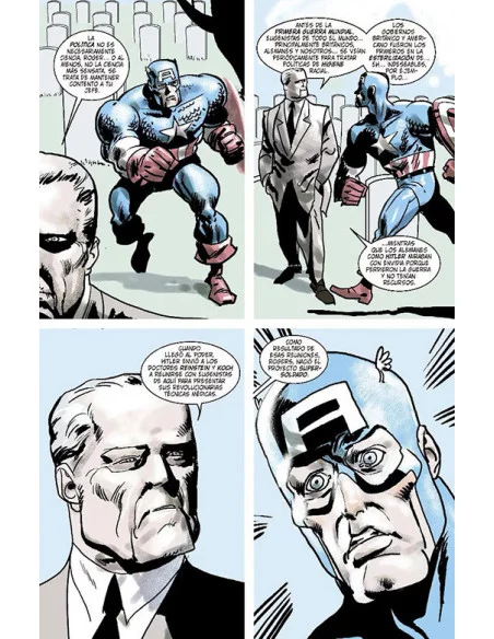 es::Capitán América. La Verdad: Rojo, Blanco y Negro Cómic 100% Marvel HC-6