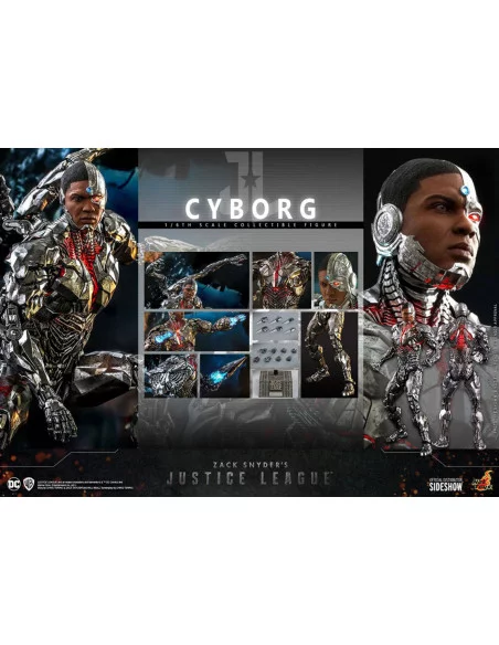 es::Zack Snyder's Justice League Figura Cyborg Hot Toys 32 cm